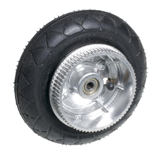 200x50 Belt-Drive Rear Wheel Assembly w/ Aluminum Rim and Sprocket