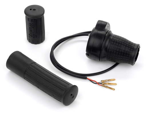 Twist Grip Throttle & Handlebar Grip Set